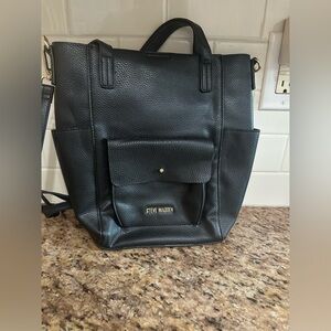 Steve Madden Black Bucket Bag
